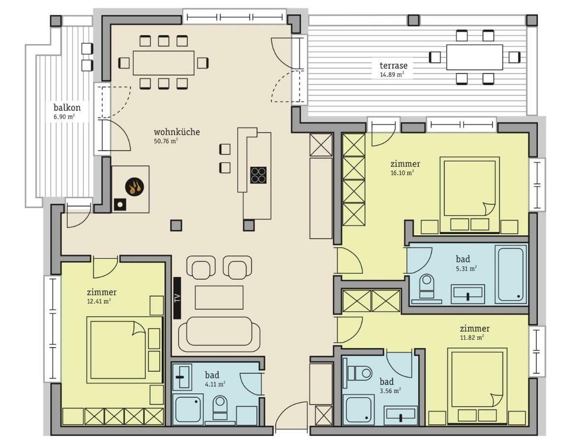 Kitzbuheler Alpen Penthouse Hollersbach Apartment Холерсбах им Пинцгау Екстериор снимка